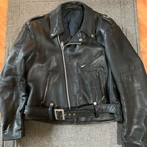 Unknown Brand Men’s Genuine Leather Jacket